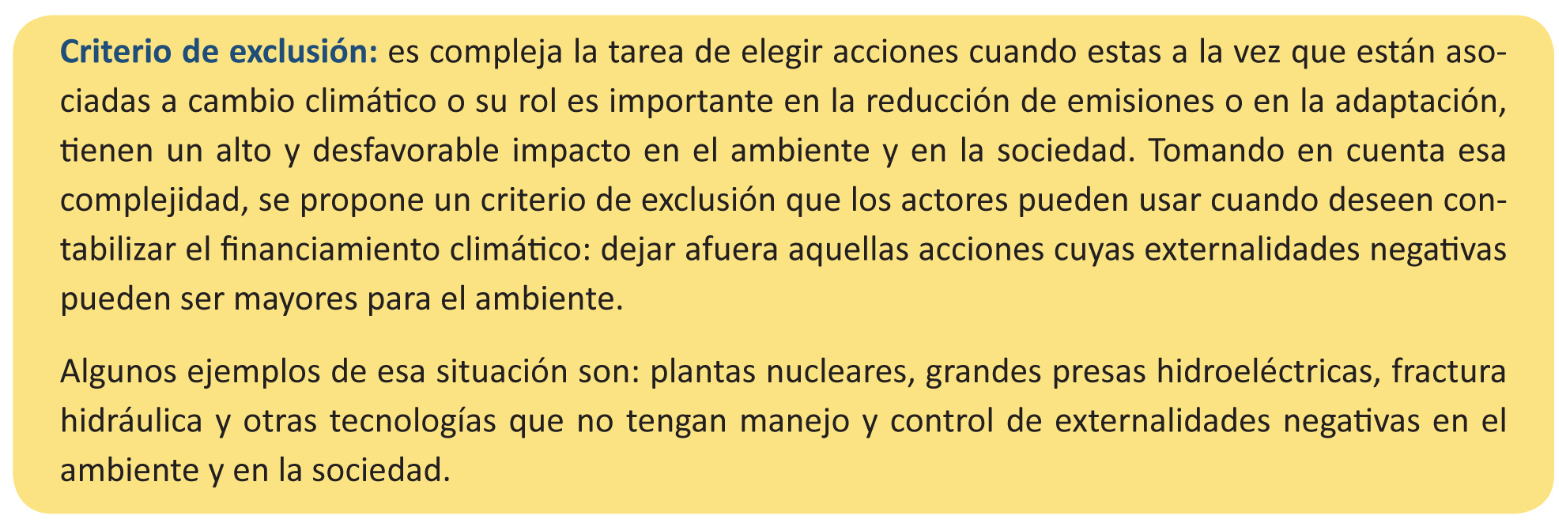 Criterio exclusion